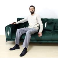 Erkek Şalvar Mevsimlik Gri Renkli