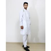 Erkek Afgan Takımı Beyaz Renkli