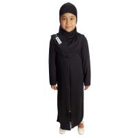 Kız Çocuk Namaz Elbisesi Siyah Renkli