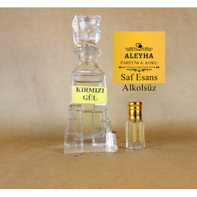 Kırmızı Gül Kokusu Alkolsüz Esans